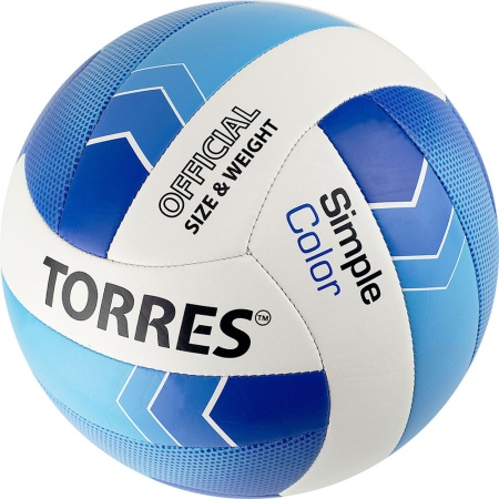 Купить Мяч волейбольный Torres Simple Color любительский р.5 в Альметьевске 